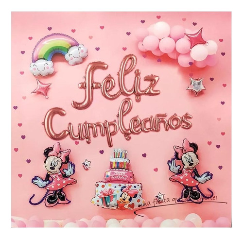  Decoracion Para  Cumpleaños Minnie Mouse