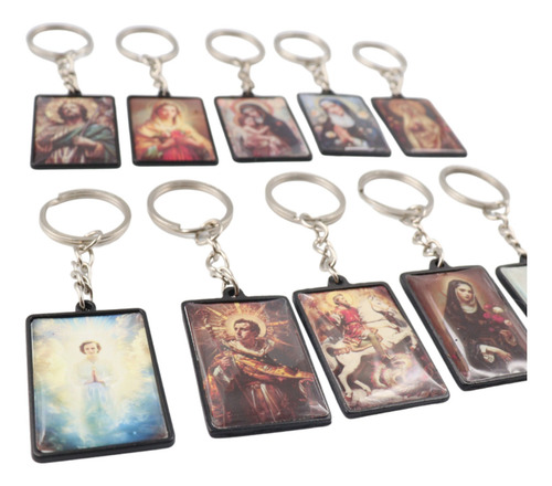 10 Chaveiros Santo Expedito Catolico Grandes Qualidade Full