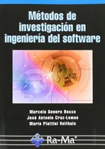 Comprar Método De Investigación En Ingeniería Del Software 