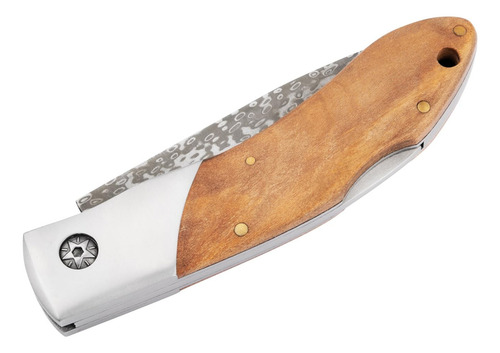 Boker Magnum 01ry818dam Caveman Damasco - Cuchillo De Bolsil