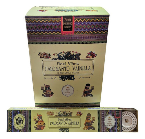 Incienso Premium Linea Desi Vibes / Fragancia Palo Santo Vainilla