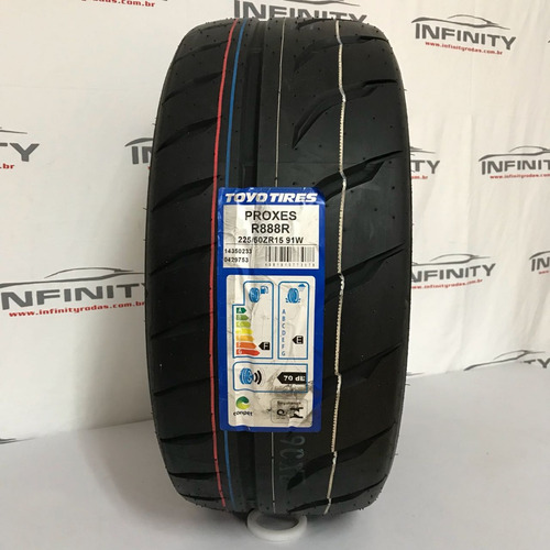 Kit Com 2 Pneu 225/50 R15 Toyo R888 R Turbo Slick Arracada