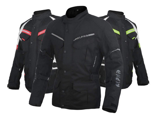 Chaqueta De Motociclista Acg, Impermeable, Con Protección