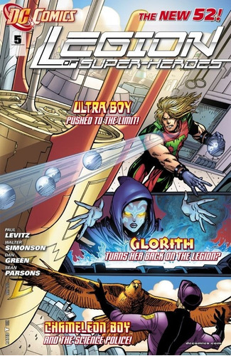 Revista Comic Legion Of Super Heroes 5