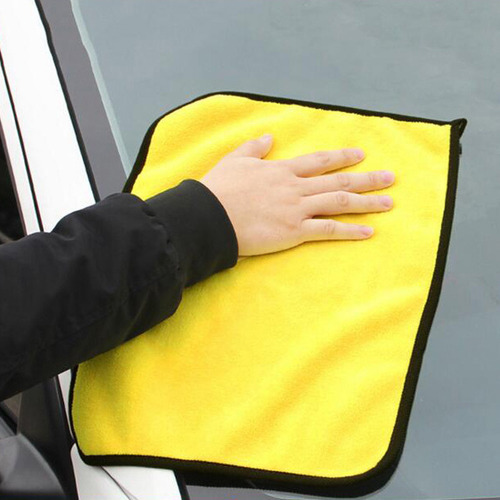 Toalla Gruesa Para Lavar Coches, Paño Seco De Doble Capa