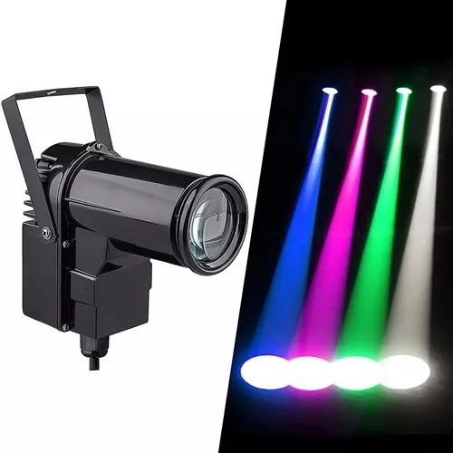 Foco Led Disco Rgbw Dmx 4 Luces Bola Espejo