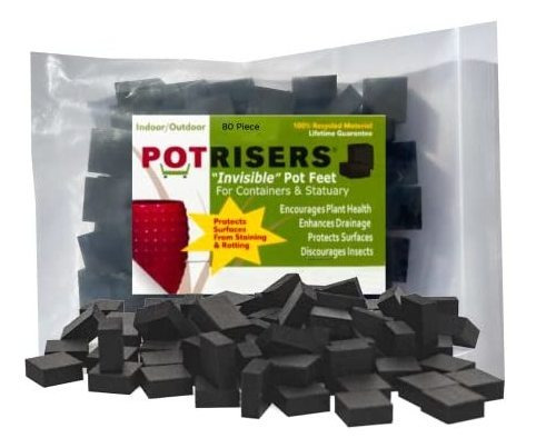 Elevadores De Macetas Pr-80 Prb 1-80, 80 Uds, Negro