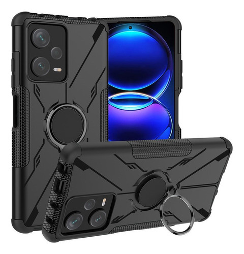 Funda For Poco X5 Pro 5g Maquinaria Protección Contra Caída