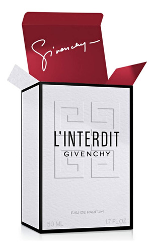 Perfume L'interdit De Givenchy, 50 Ml, Para Mujer