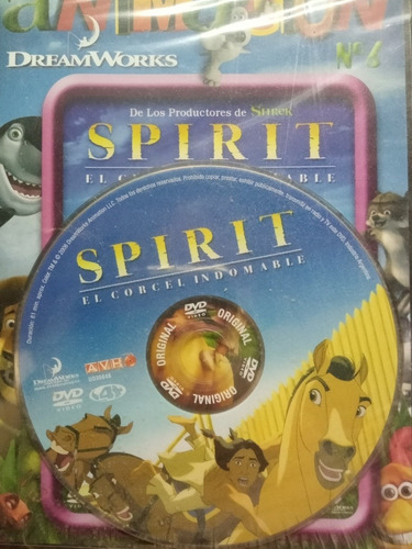 Colección Dvd Kids Original Número 28 , Película Spirit 2007