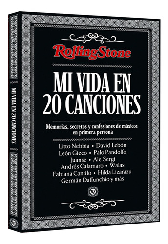 Libro Rolling Stone - Mi Vida En 20 Canciones