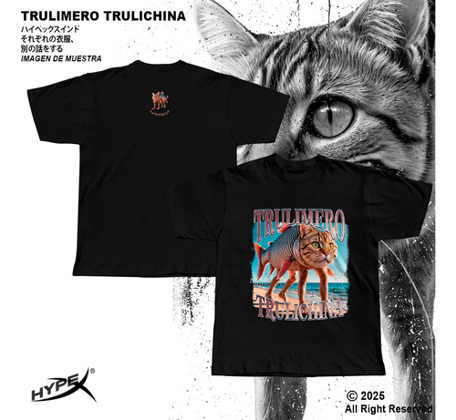 Remera Trulimero Trulichina 2 Meme Internet Italian Brainrot