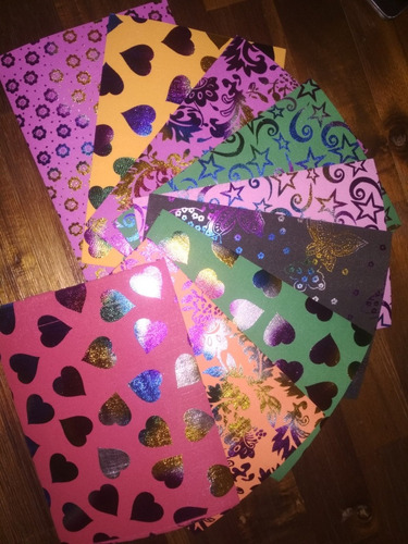 Imagen 3 de 3 de Goma Eva Estampada, Brillante, Corazón