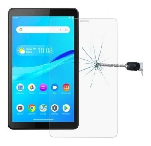 Imagen 3 de 9 de Vidrio + Estuche Genéricos Para Lenovo Tab M8 Tb8505f 8'