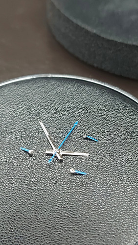 Manecillas Epson Seiko Vk63 Set 6 Pzas Repara Reloj Relojero