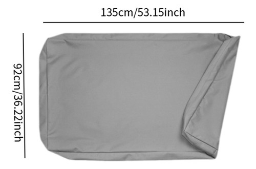 Cubierta De La Cama Para Perros Impermeable Xxl Gris