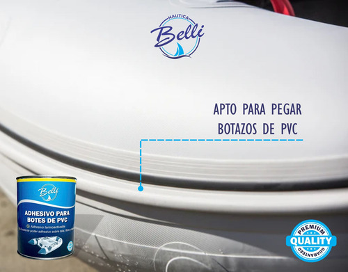 Pegamento Para Semirrigido 250cc + Limp. + Tela Pvc 10x150cm Color Negro