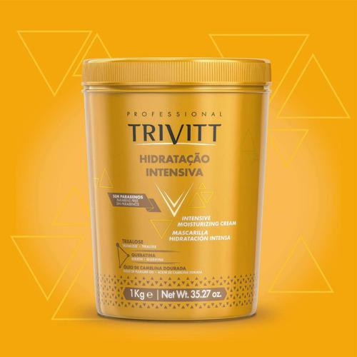 Trivitt Shampoo 1l + Máscara 1kg +02 Fluidos Escova Itallian