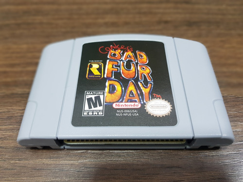 Conker's Bar Fur Day Cartucho Nintendo 64 Usa (Usado)