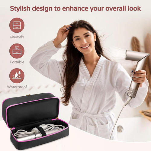 Portable Hair Dryer Case Hairdryer Case For Cord Hard Drives
