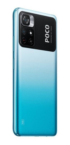 Imagen 3 de 5 de Xiaomi Pocophone M4 Pro 5G Dual SIM 128 GB cool blue 6 GB RAM