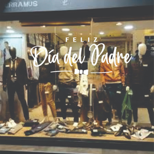 Vinilos Vidrieras Dial Del Padre Moño Blanco