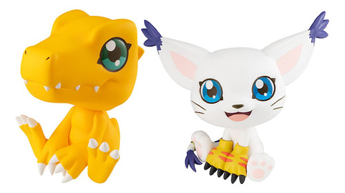 Megahouse Digimon Adventure Look Up Agumon & Tailmon - Jueg.