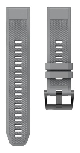 Pulseira Compativel Com Fenix 7 (47mm) Pro Sapphire Solar Cor Cinza Largura Da Pulseira 22 Mm