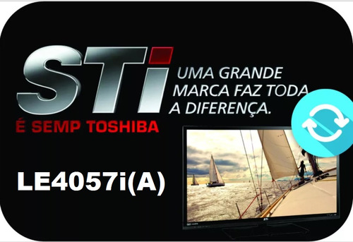 Atualização De Software Para Tv Led Semp Toshiba Le4057i(a)