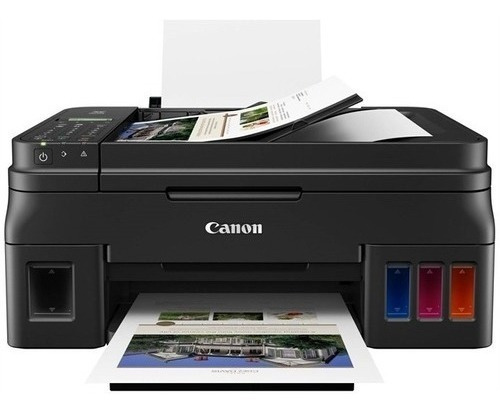 Impresora Multifuncional Canon G4110 Tinta Continua Adf 