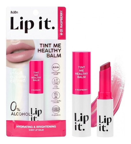 Lip It - Tint Me Healthy Balm Balsamo Labial Tailandes 