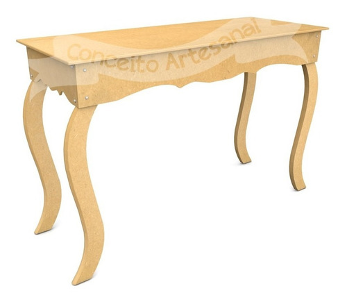 Imagem 1 de 3 de Mesa Mdf Decoração Festa Mdf 1,20m Mdf Luis Xv Clássico