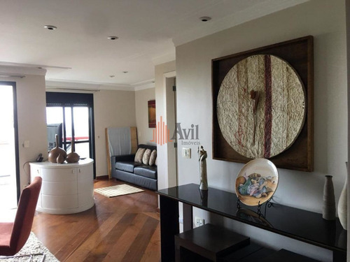 Imagem 13 de 15 de Apartamento Com 3 Dormitórios À Venda, 138 M² Por R$ 1.200.000,00 - Anália Franco - São Paulo/sp - Av5054
