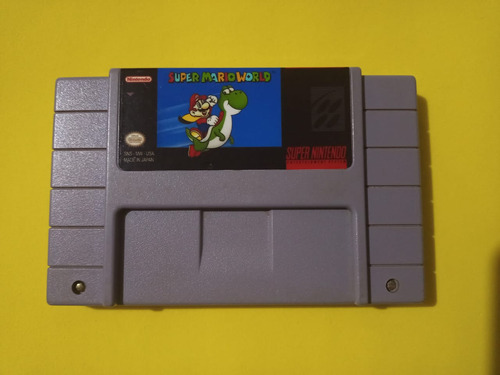 Super Mario World (original Relabel - Super Nintendo - Snes)