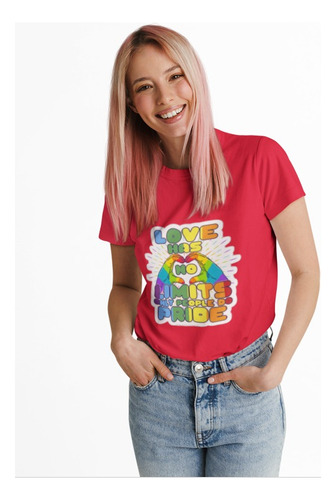 Polera Apoyo Orgullo Frase De Colores Con Manos