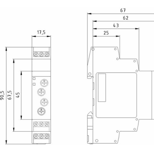 Temporizador Estrella/ Triángulo Siemens 7pv1578 12v/220v Ca