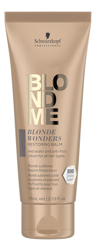 Blondme Blonde Wonders - Blsamo Restaurador, 2.3 Onzas Lquid