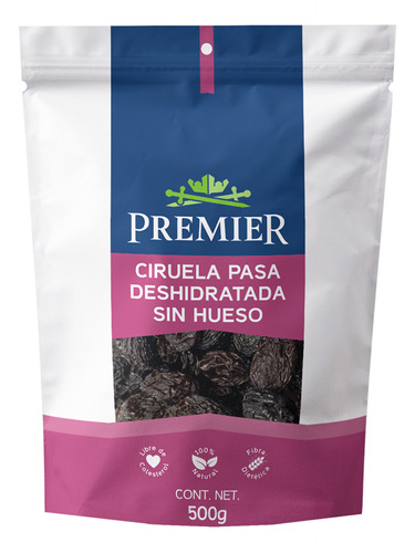 Ciruela Pasa Sin Hueso - 500gr |100% Natural | Frutos Secos