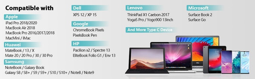 Imagen 9 de 9 de Adaptador Usb-c - 3 Port Usb + Hdmi + Sd + Msd + Pd - Pc/mac