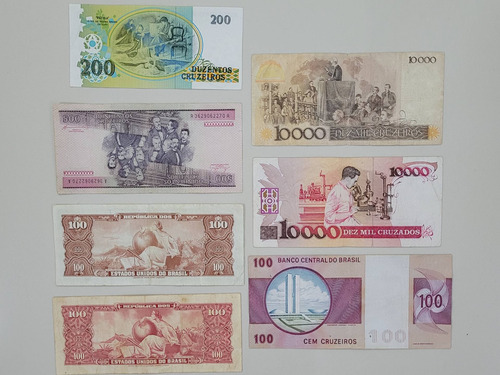 Lote De Cedulas Baratas E Com Defeitos (Usado)