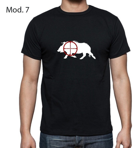 Imagen 7 de 10 de Remera Jabali Caza Pesca Algodon Ear Outdoor