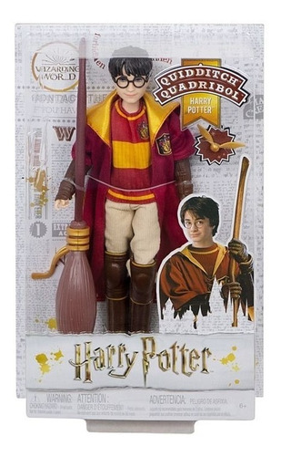 Boneco Harry Potter  Mattel Quadribol Filme Personagem