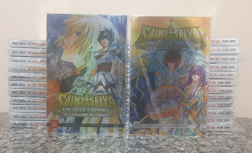 Mangás Cavaleiros Do Zodíaco The Lost Canvas 1-25 Metalizado