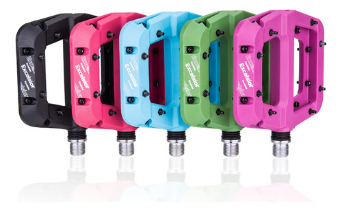 Pedales De Bicicleta Mtb, Morados, Antideslizantes, For Bic