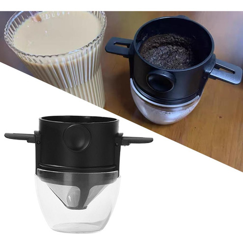 Gotero De Café, Servicio Individual, 1 A 2 Negro Con Taza