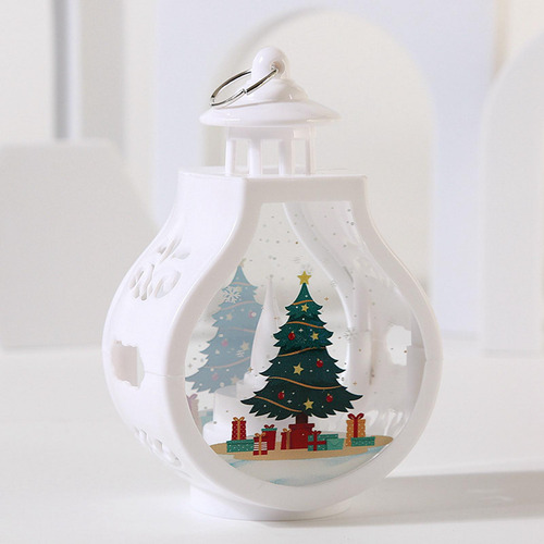Linterna De Vela Navideña, Linterna De Árbol De Navidad