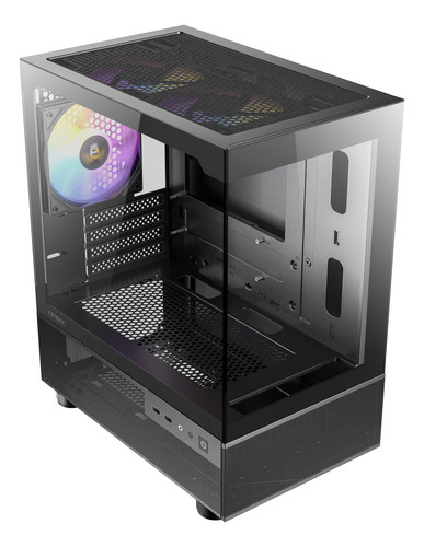 Gabinete para jogadores Antec CX200m Argb 3x120mm Micro Atx Compufan