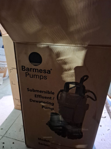 Bomba Para Efluentes De 1hp Barmes, 2ahs101a