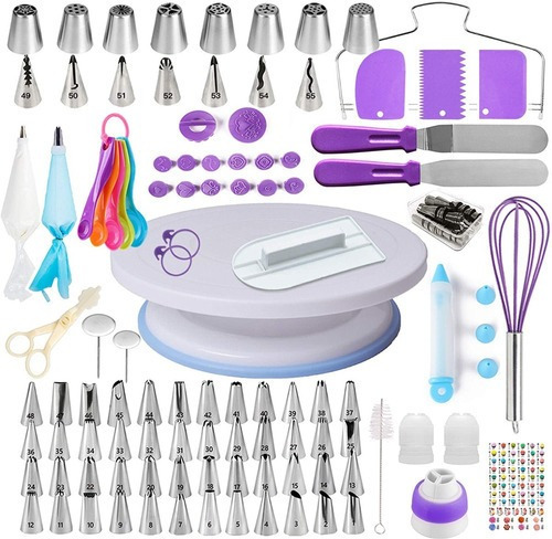 Kit Para Decoracion De Pasteles  Juego De 137, Herramientas 