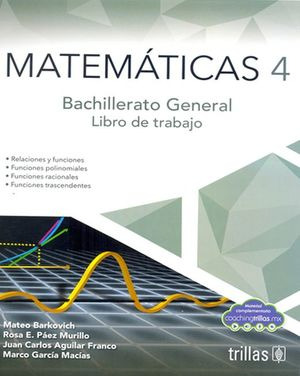 Matemáticas 4. Bachillerato / 2 Ed. (libro De Trabajo)